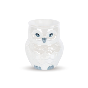 Iridescent Owl Shaped Wax/Oil Warmer